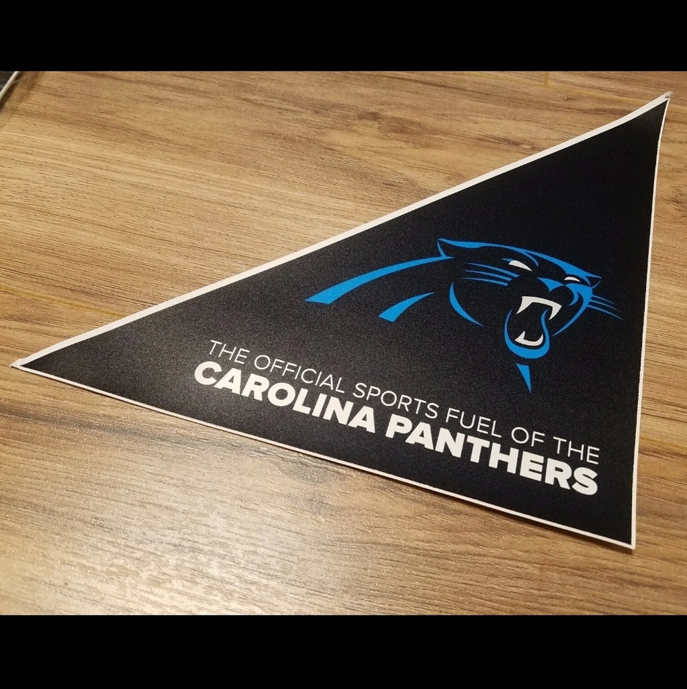 Carolina Panthers Decal Die Cut Stickers